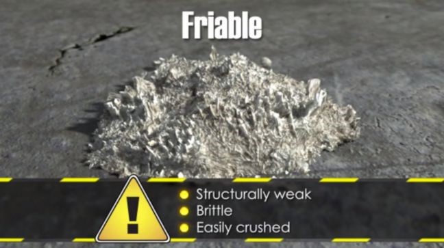 friable asbestos